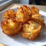 air fryer blooming onion bites​