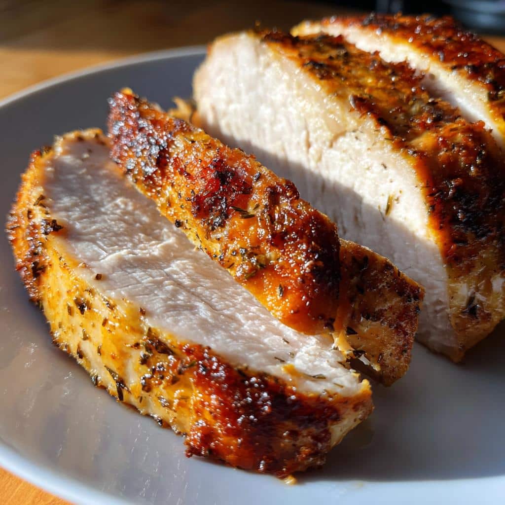 air fryer turkey breast​ - detail 1