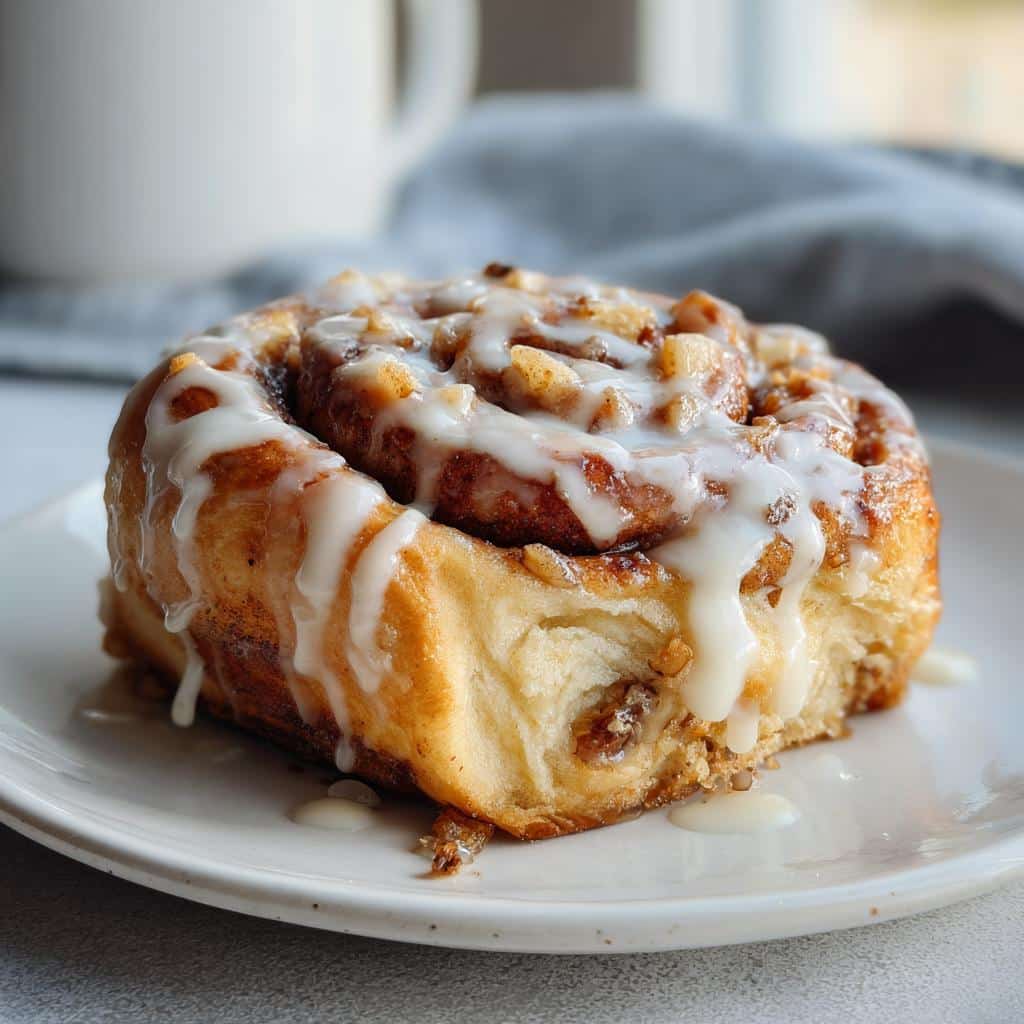 Air Fryer Apple Cinnamon Rolls