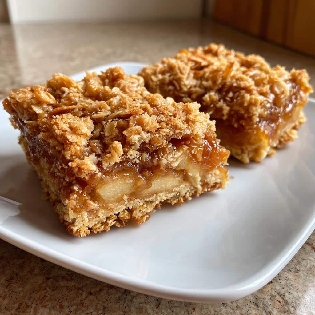 Air Fryer Apple Crunch Bars - detail 1