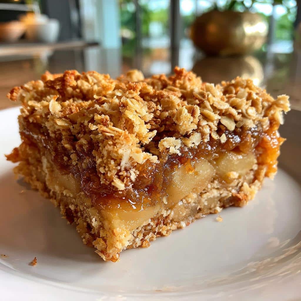 Air Fryer Apple Crunch Bars