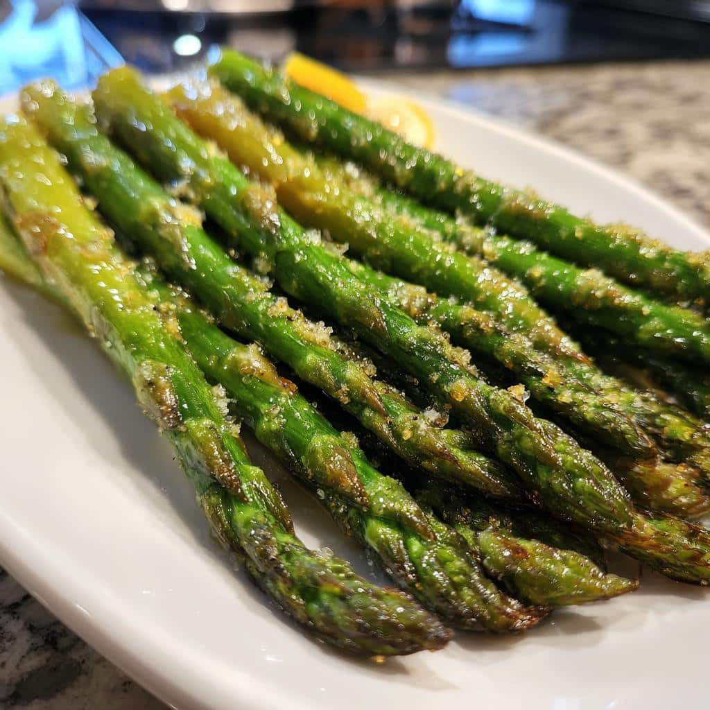 Air Fryer Asparagus (Lemon)