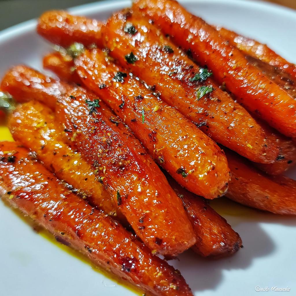 Air Fryer Baby Carrots (Honey-Roasted)