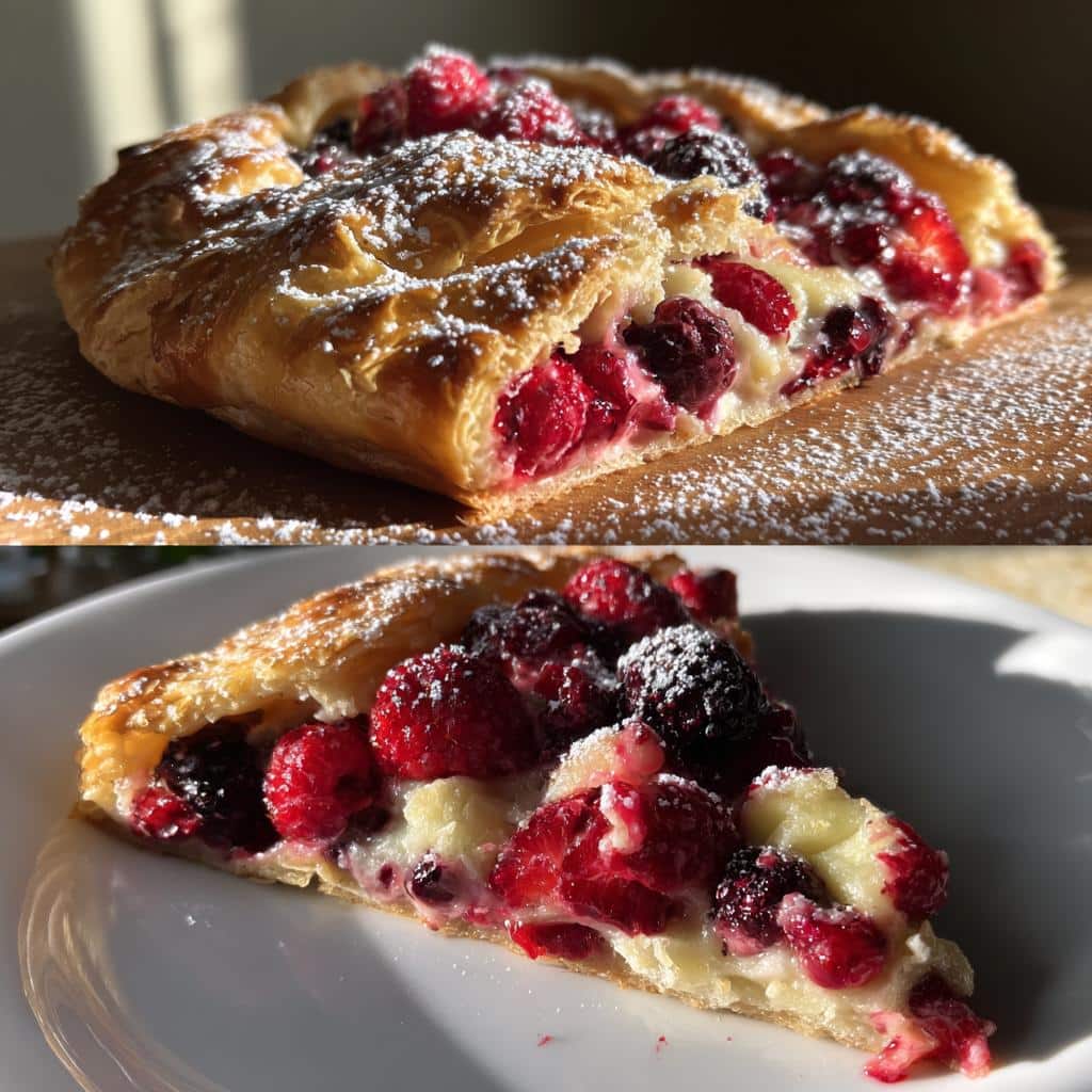 Air Fryer Berry Frangipane Galette - detail 1