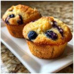 Air Fryer Blueberry Muffins