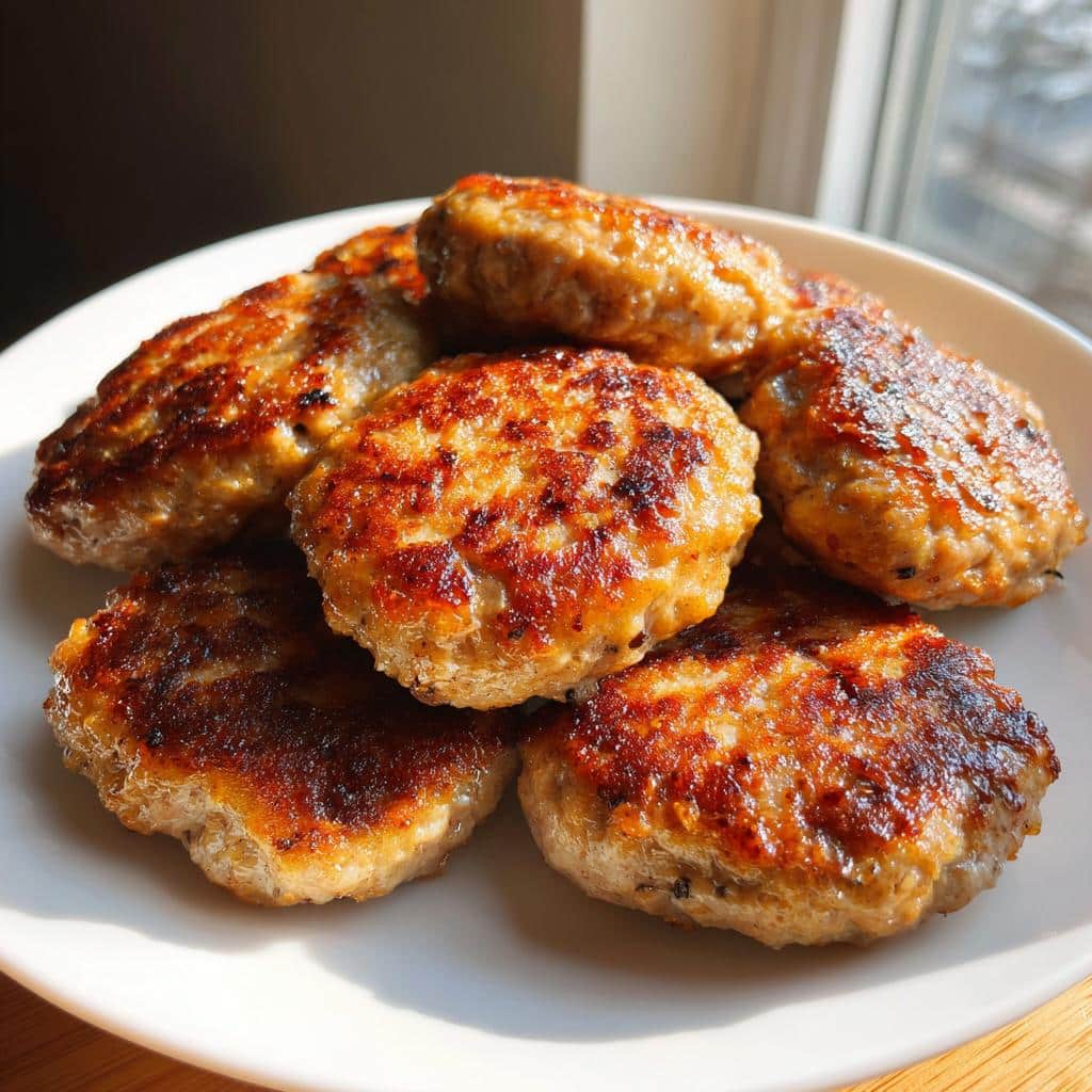 Air Fryer Breakfast Sausage (Patties) - detail 1