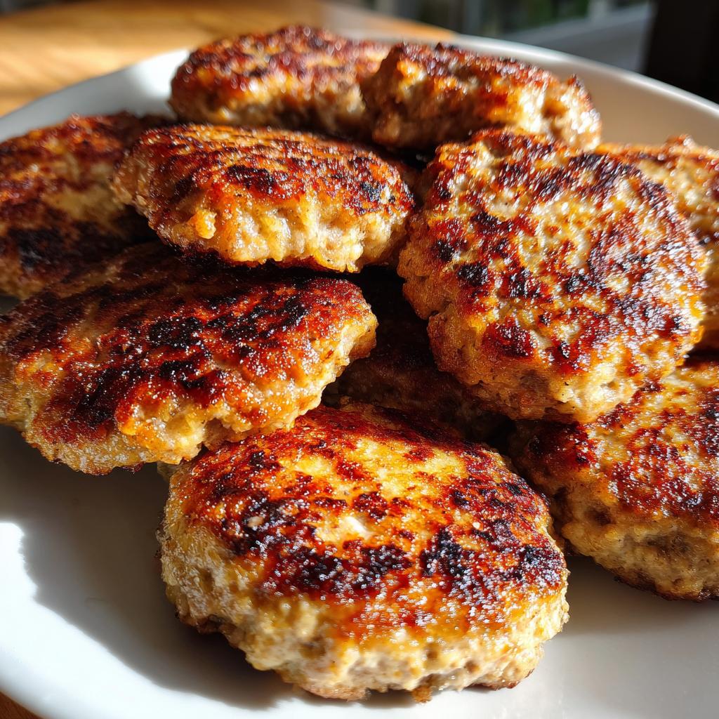 Air Fryer Breakfast Sausage (Patties)