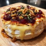 Air Fryer Camembert (Baked with Cranberry)