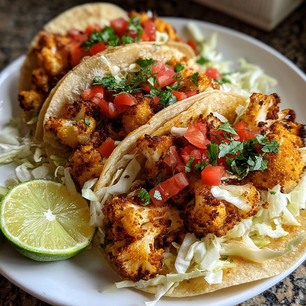 Air Fryer Cauliflower Tacos