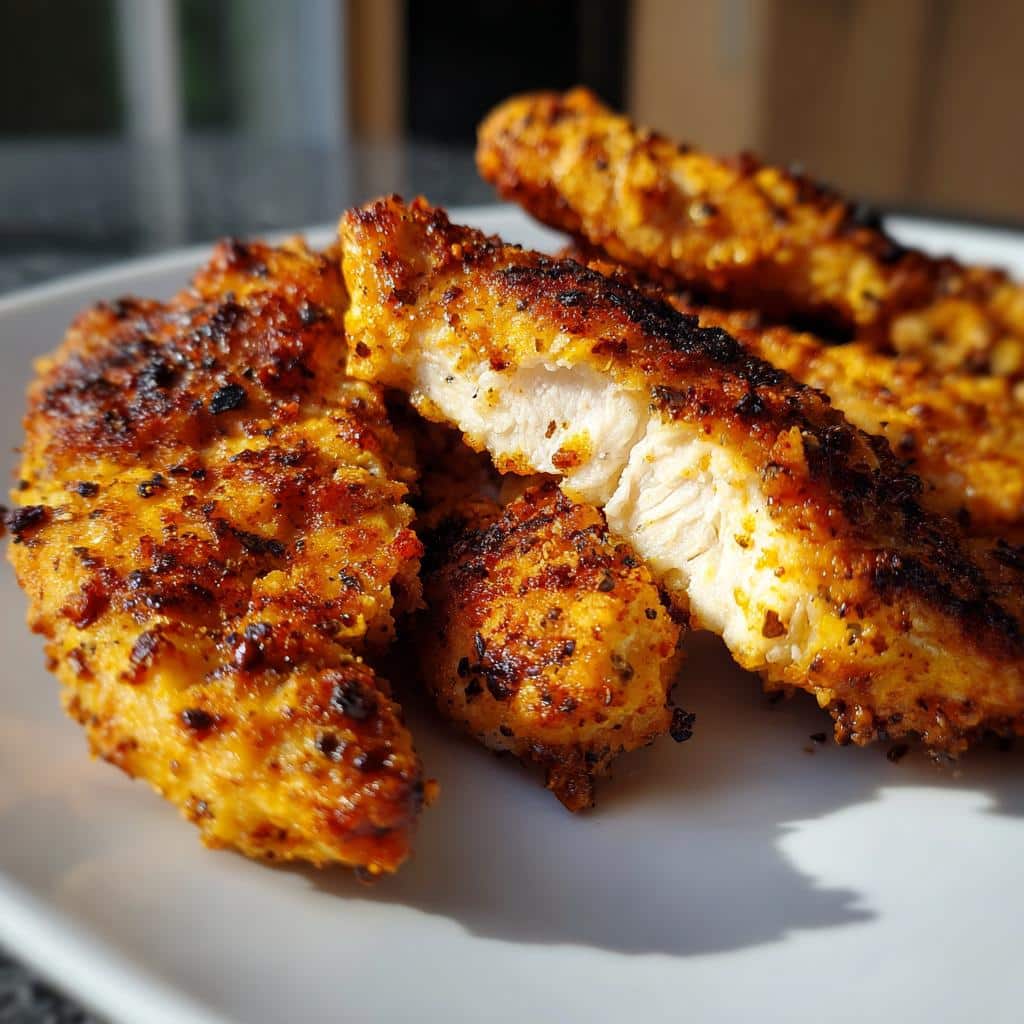 Air Fryer Chicken Tenders (No Breading)