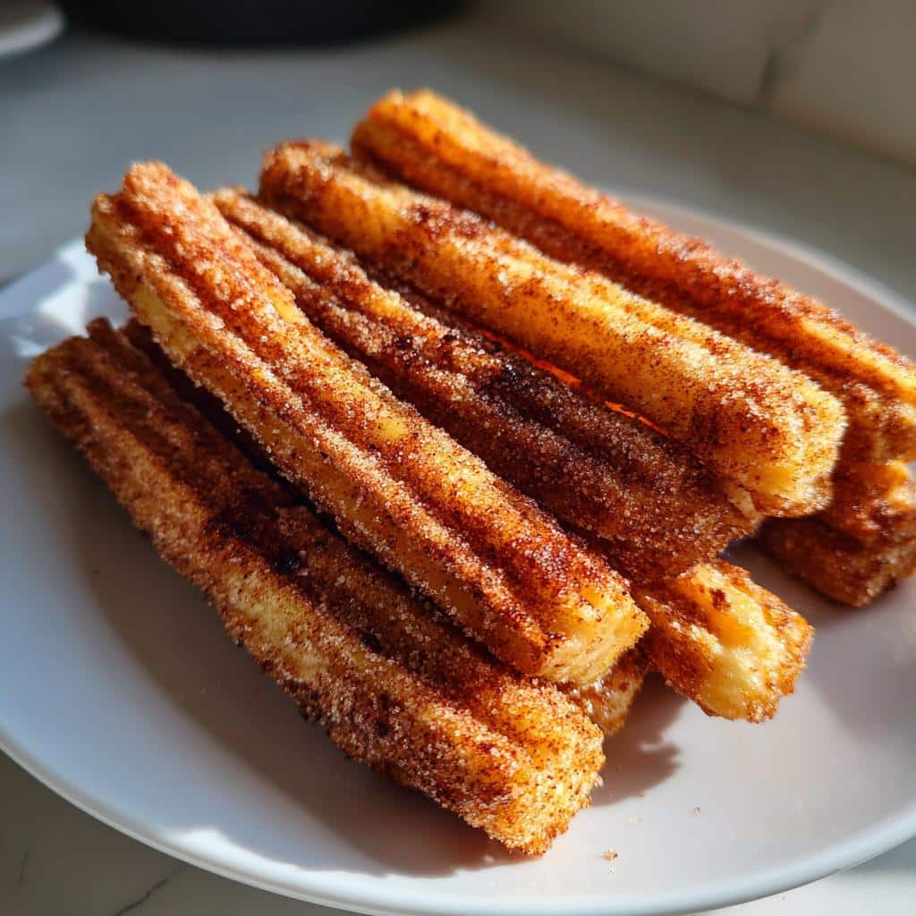 Air Fryer Cinnamon Sugar Churros - detail 1