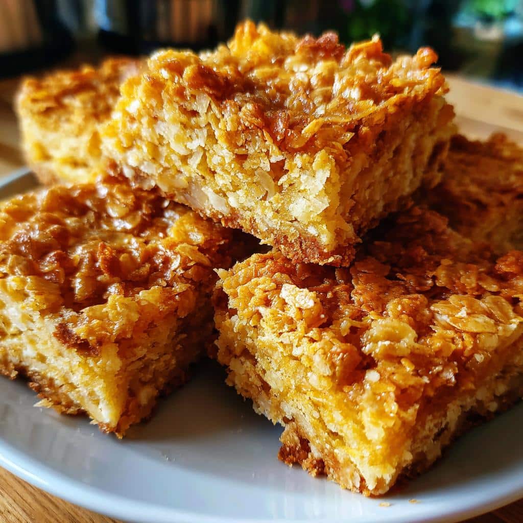 Air Fryer Cornflake Cookie Bars - detail 1