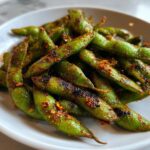 Air Fryer Edamame (Spicy)