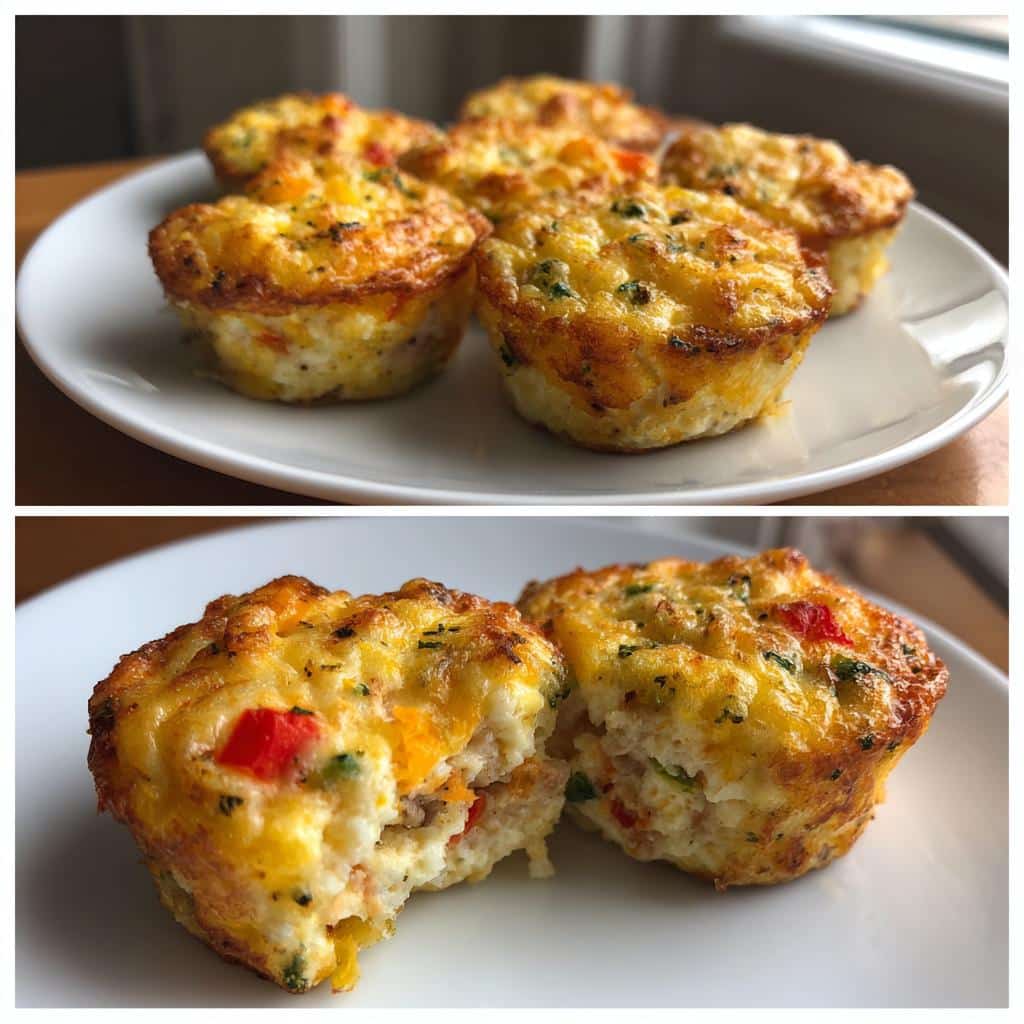 15-Minute Air Fryer Egg Cups: Customizable Breakfast Magic 4 Air Fryer Egg Cups (Customizable) - detail 1