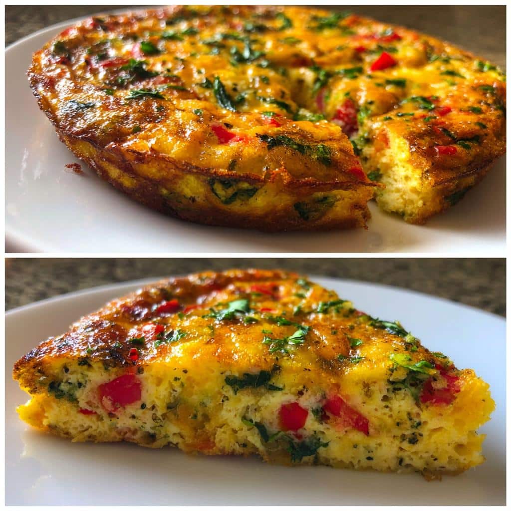 15-Minute Air Fryer Frittata Recipe for Busy Mornings 4 Air Fryer Frittata (Vegetable) - detail 1
