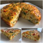 Air Fryer Frittata (Vegetable)