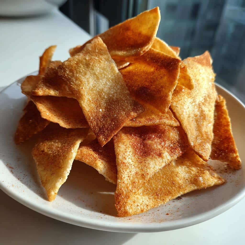 Air Fryer Lavash Crisps - detail 1