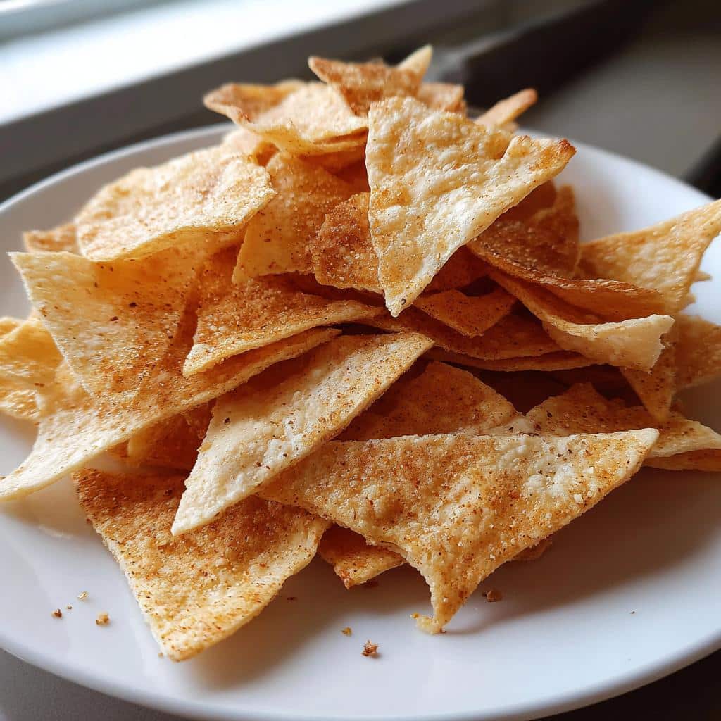 Air Fryer Lavash Crisps