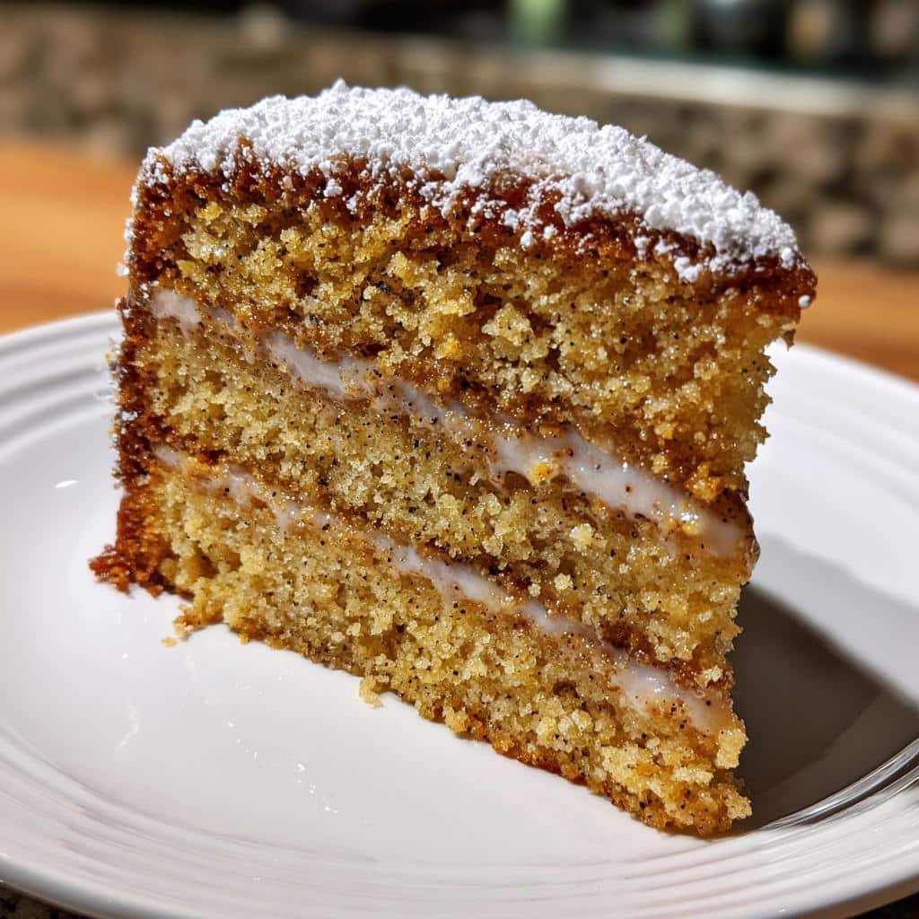Air Fryer Maple Chai Latte Cake - detail 1