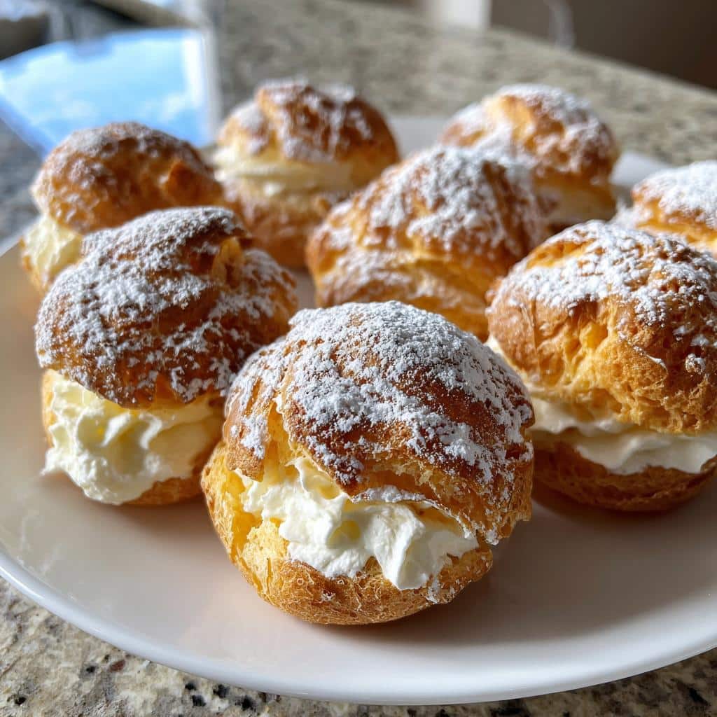 Air Fryer Mini Cream Puffs - detail 1