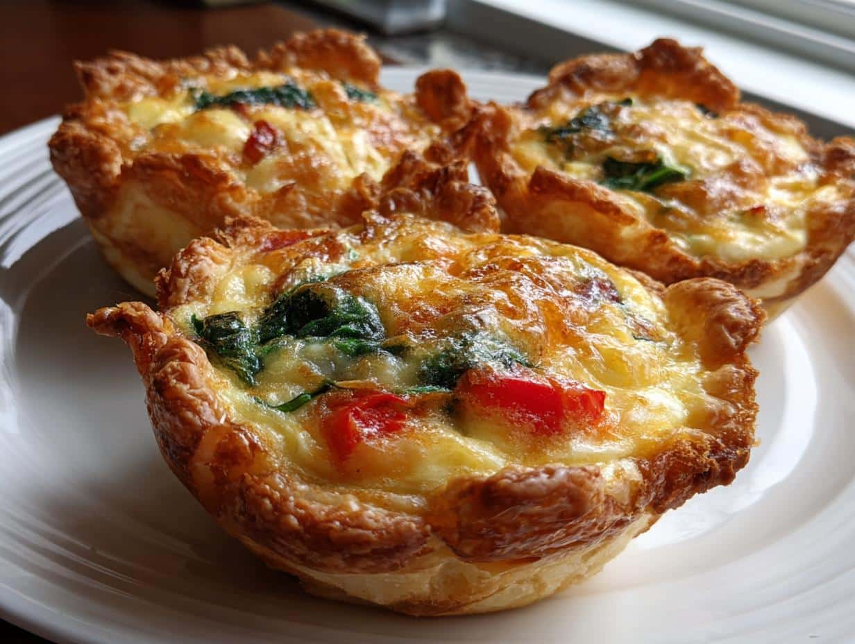 Air Fryer Mini Quiches (Festive Fillings) - detail 1