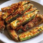 Air Fryer Okra (Crispy)