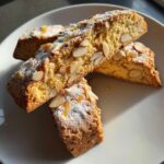 Air Fryer Orange Almond Biscotti