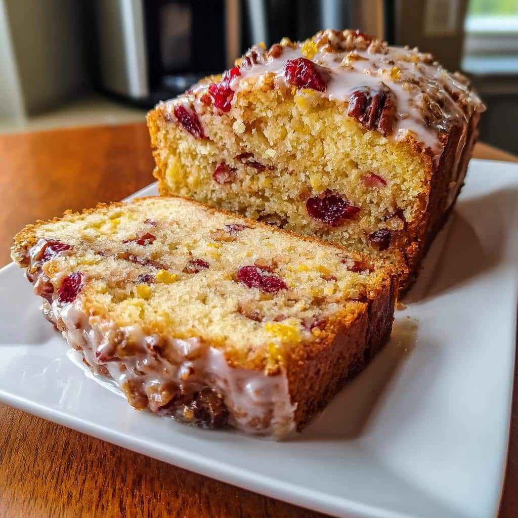Air Fryer Orange Pecan Cranberry Loaf - detail 1