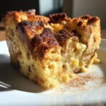 Air Fryer Panettone Bread Pudding