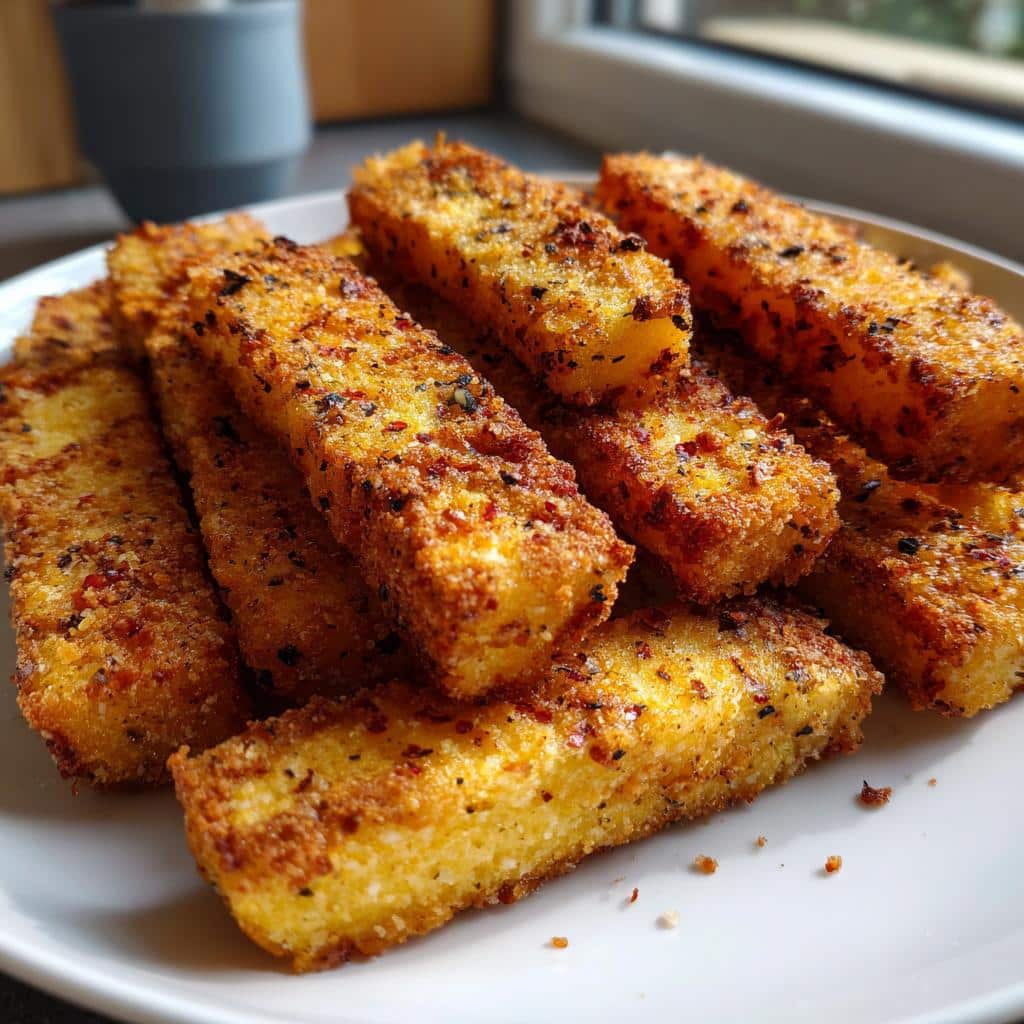 Air Fryer Polenta Chips (Parmesan) - detail 1