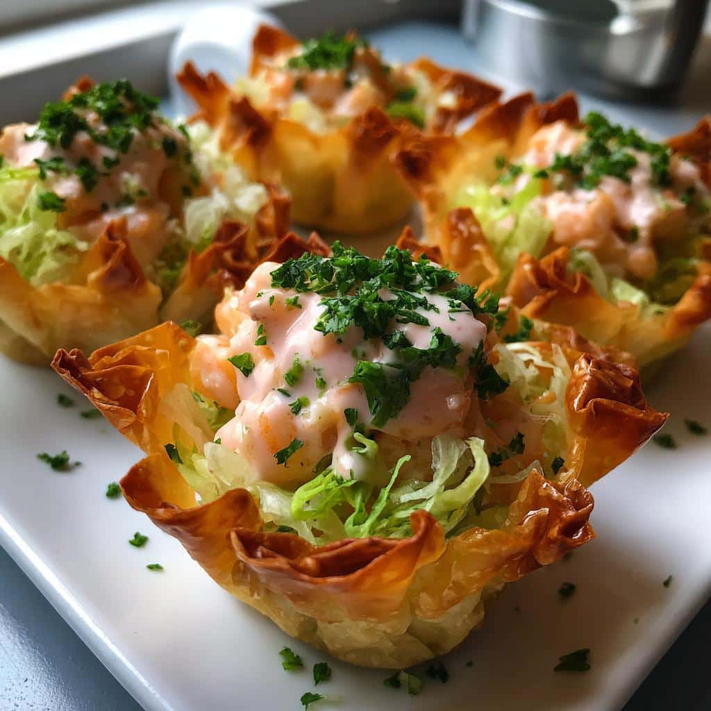 15-Minute Air Fryer Prawn Cocktail Cups - Irresistibly Crisp 4 Air Fryer Prawn Cocktail Cups - detail 1