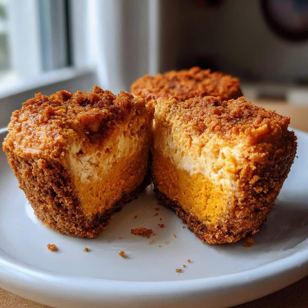 Air Fryer Pumpkin Cheesecake Bites - detail 1