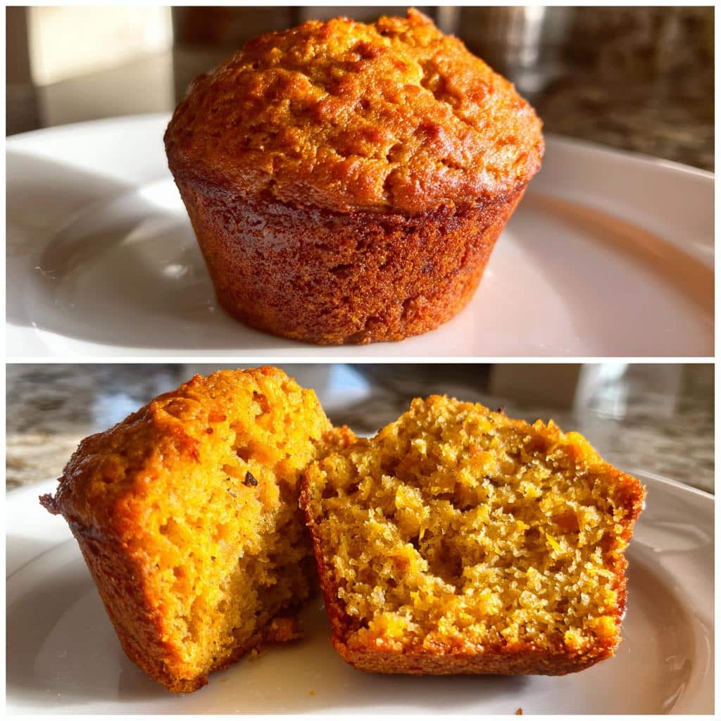 Air Fryer Pumpkin Muffins