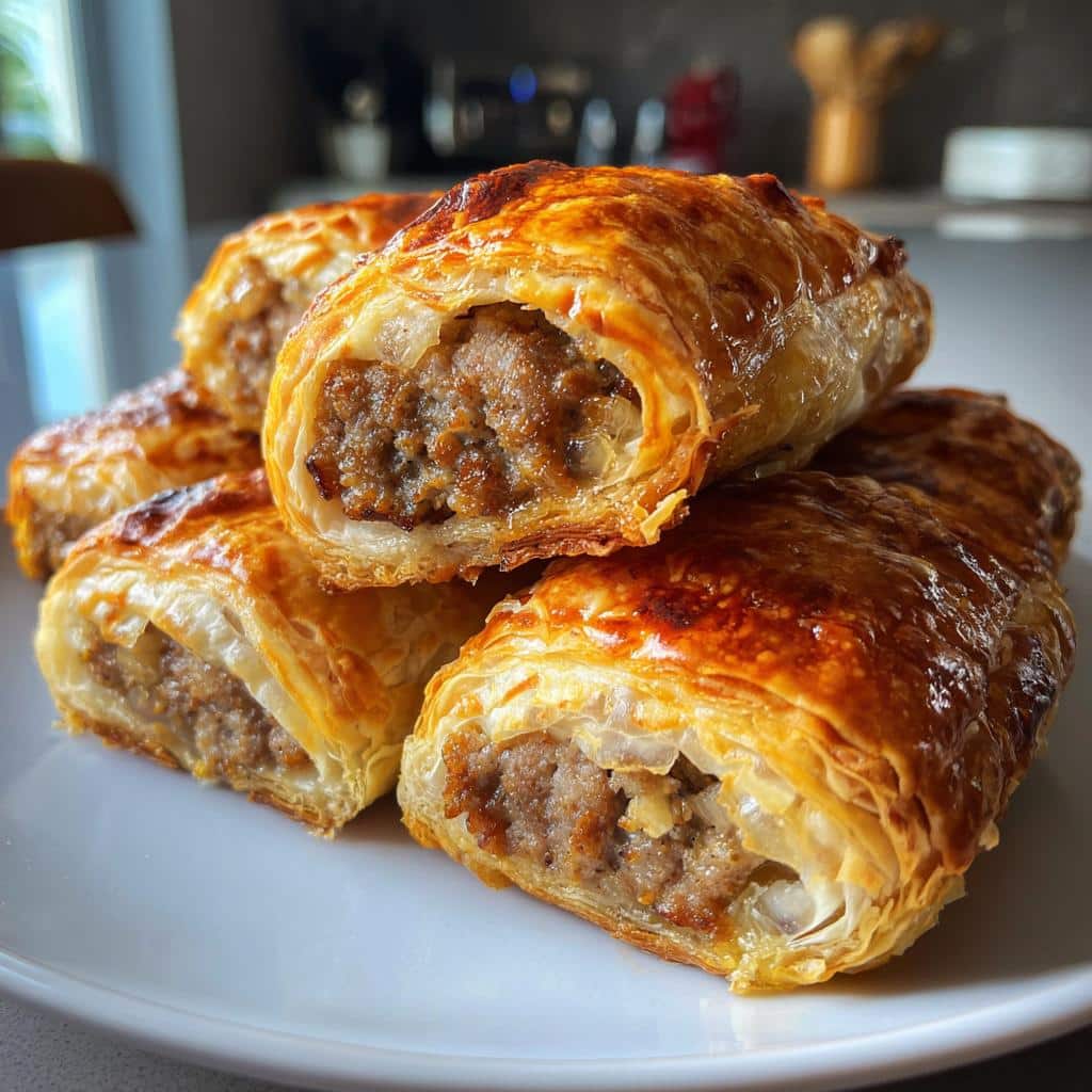 Air Fryer Sausage Rolls (Festive)