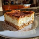 Air Fryer Snickerdoodle Cheesecake Bars