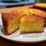 Air Fryer Sweet Polenta Cake