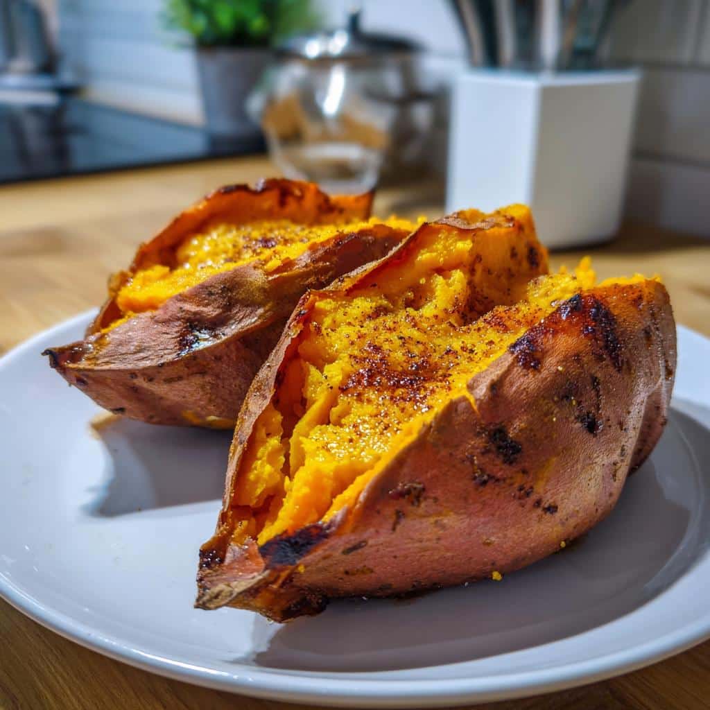 40-Minute Air Fryer Sweet Potato with Crispy Perfection 4 Air Fryer Sweet Potato (Whole Baked) - detail 1