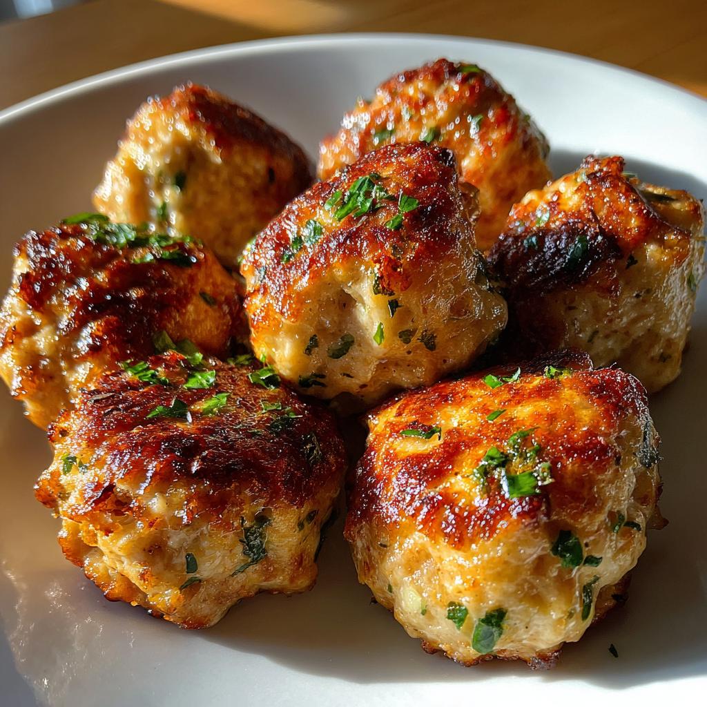 Air Fryer Turkey Meatballs