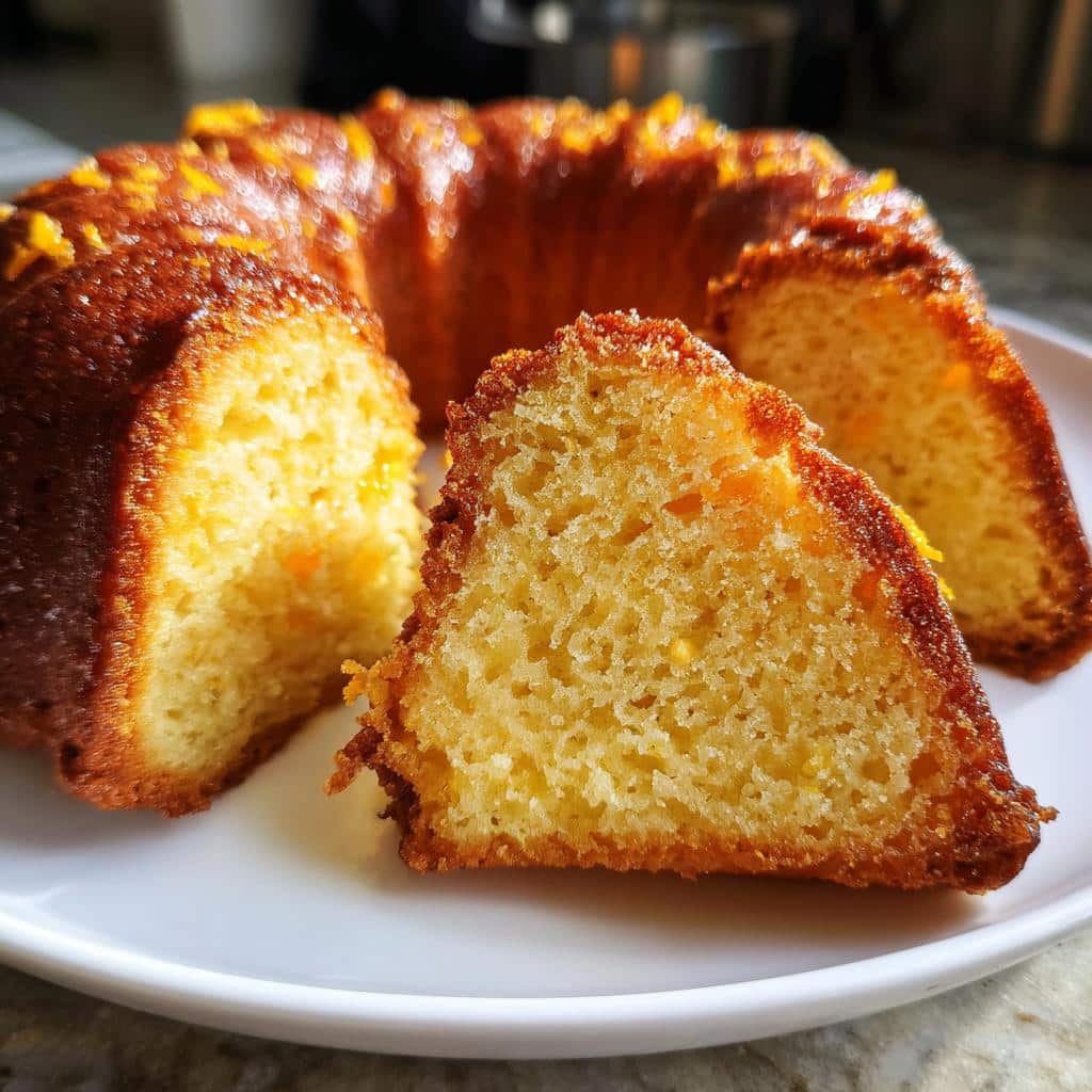 35-Minute Air Fryer Vegan Orange Bundt Cake - Irresistible! 4 Air Fryer Vegan Orange Bundt Cake - detail 1