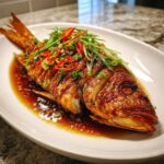 Air Fryer Whole Snapper (Asian-Style)