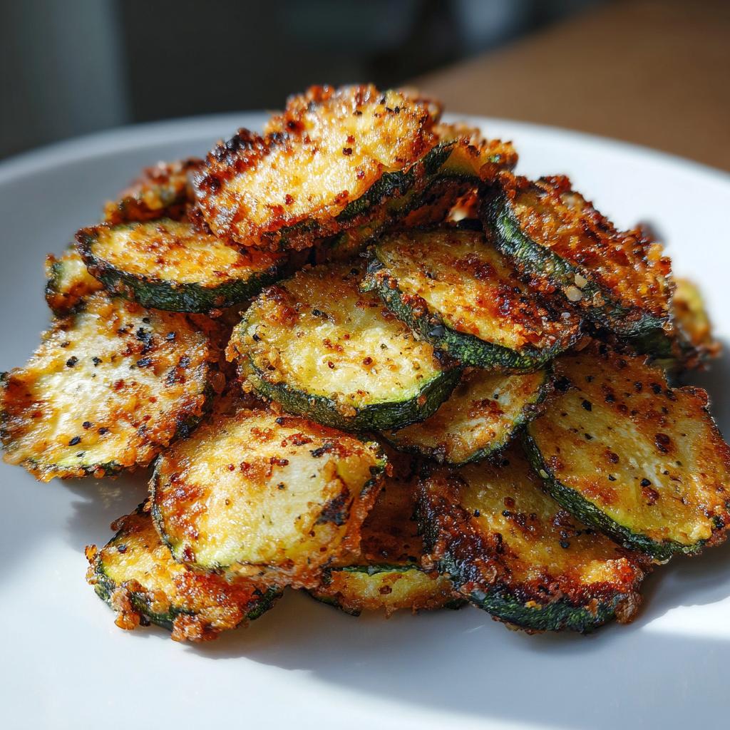 Air Fryer Zucchini Chips