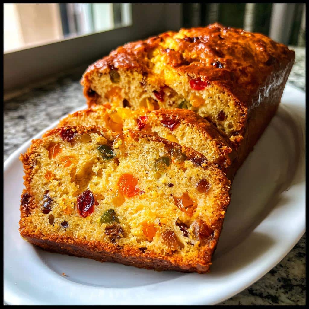 air fryer fruitcake mini loaves