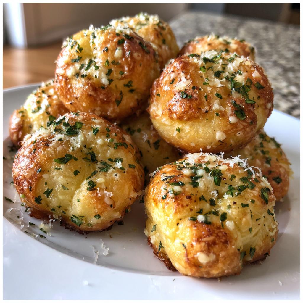 air fryer garlic knots pizza dough