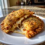 air fryer pizza pockets cheese 2