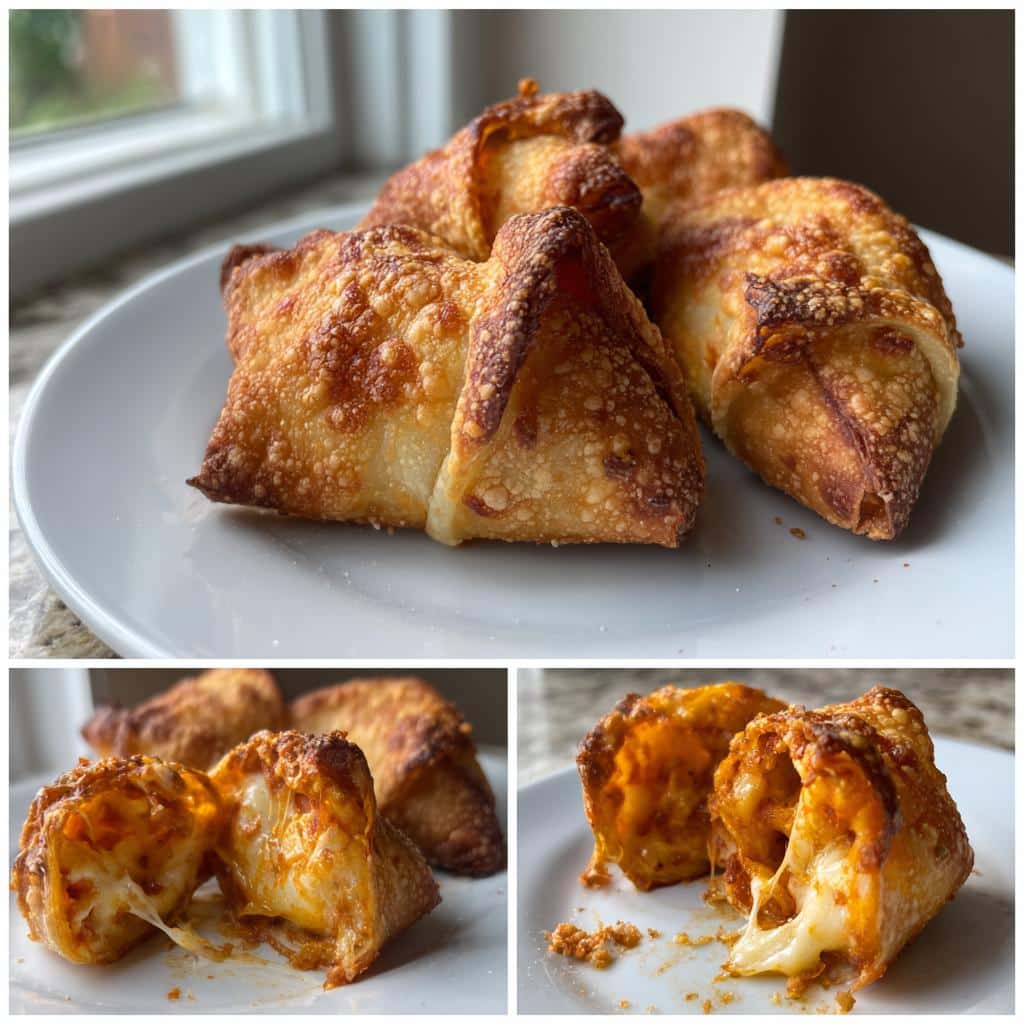 air fryer pizza rolls homemade - detail 1