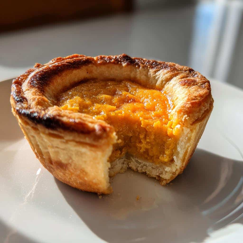 air fryer pumpkin pie mini