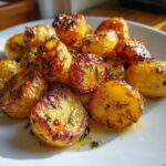 air fryer sage butter roast potatoes