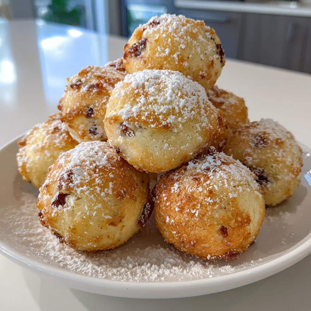 air fryer stollen bites german