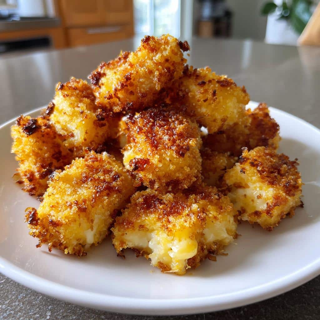 cheese curds air fryer - detail 1