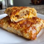 cheeseburger eggrolls recipe air fryer